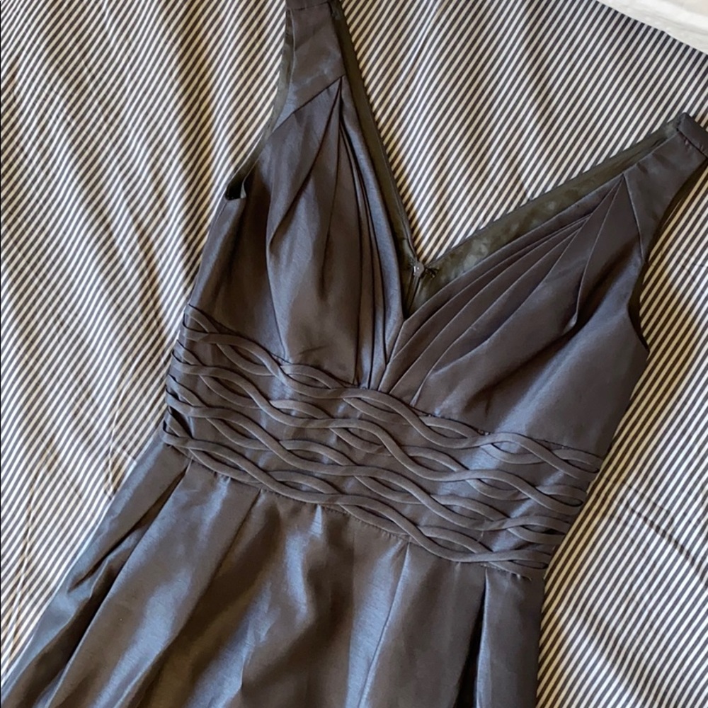 Dark Gray metallic dress